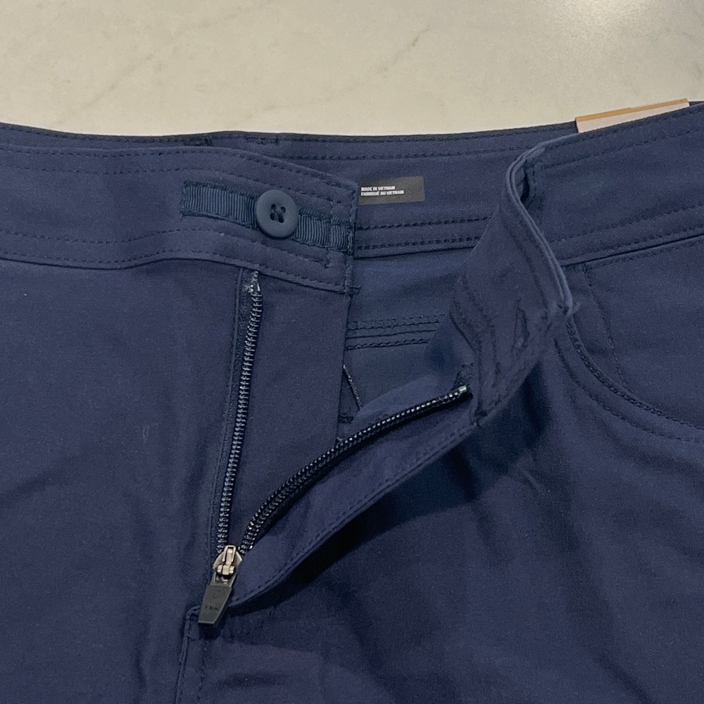 Prana NEW Womens Halle Short II Blue 14 x 5" Gorpcore Outdoor Stretch UPF Travel - Picture 8 of 11
